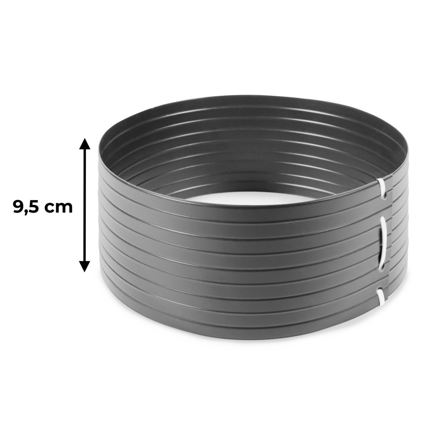 PVC öntözőkör - művelőgyűrű - szürke
