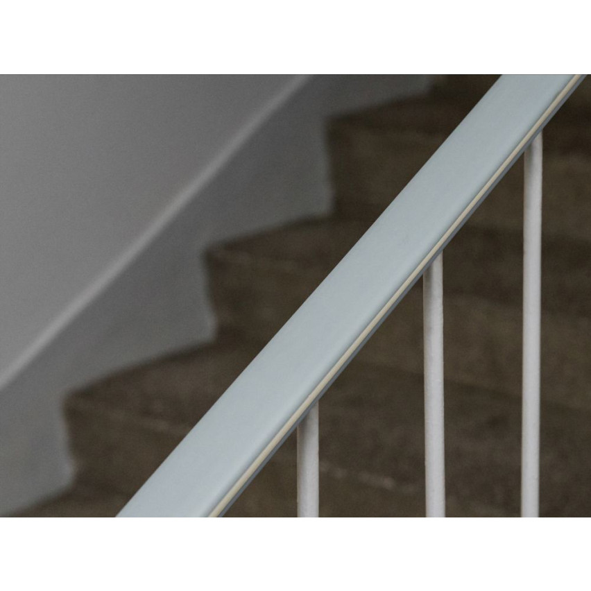 Kormány PVC, lépcsőkorlát, lépcsőkorlát, PHOTO, 40x8mm, sötétszürke, 1m