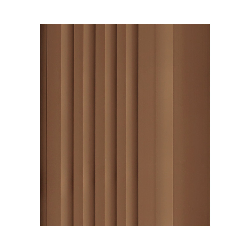 Csúszásmentes lépcsőprofil 48x42mm, 150cm, barna