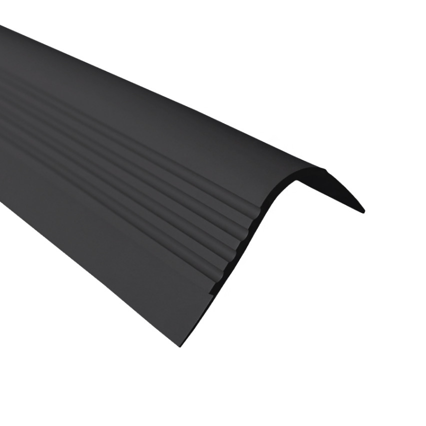 Profil na schody antypoślizgowy 40x42mm 150cm czarny