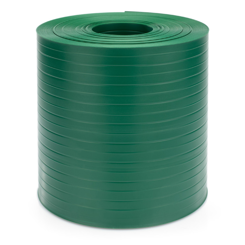 Kemény PVC adatvédelmi csíkok Privacy Roll Double Bar kerítés kerítés kerítés csíkok magassága 19cm vastagság: 1,5mm, zöld 