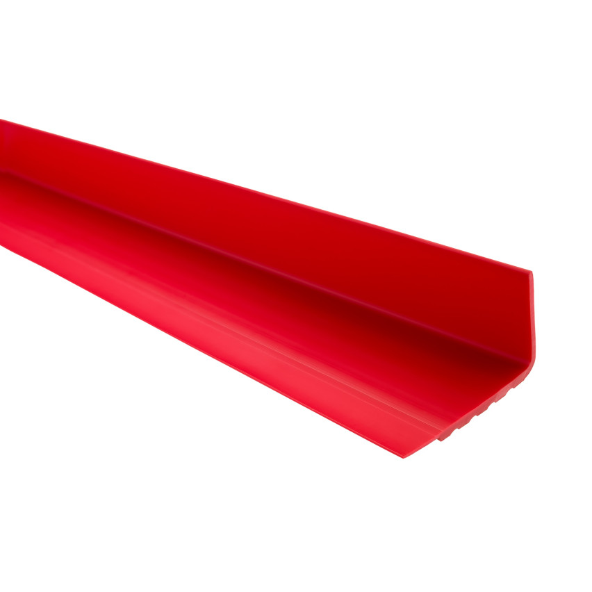 Profil na schody antypoślizgowy 40x40mm 150cm czerwony