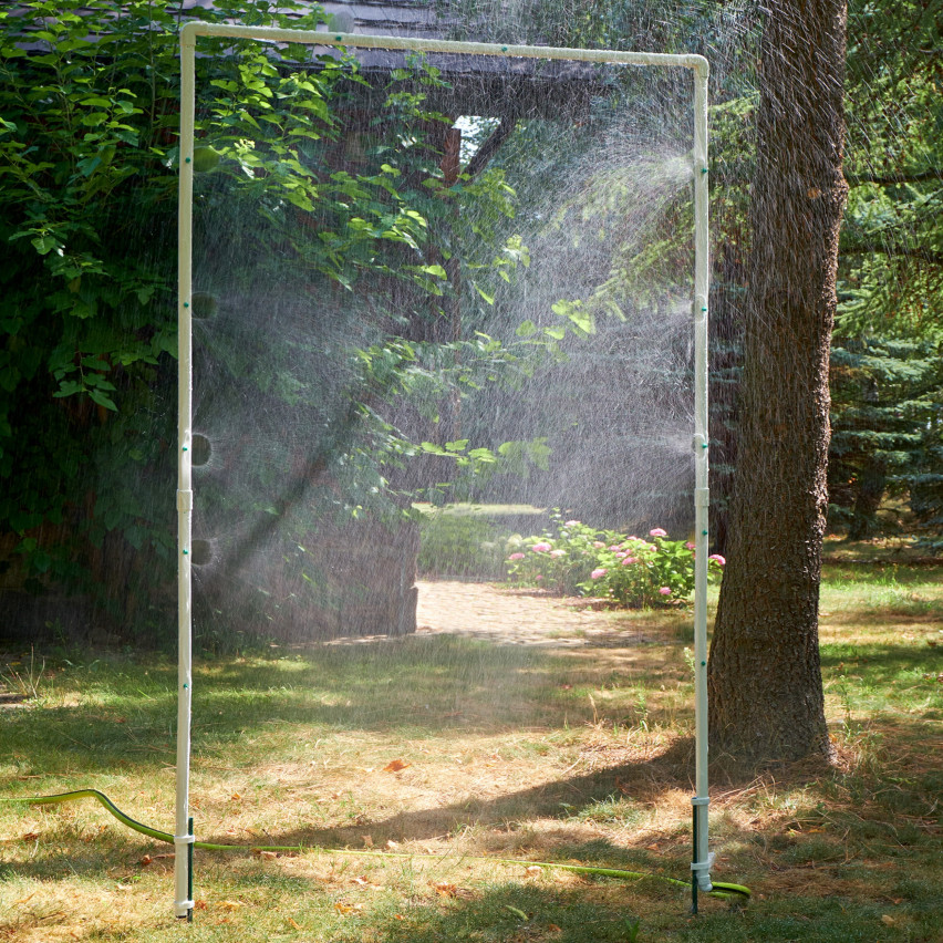 Spray köd hűtési vízköd készlet a kertben